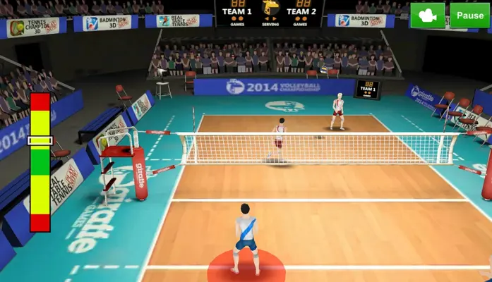 Volleyball 3D android App screenshot 5